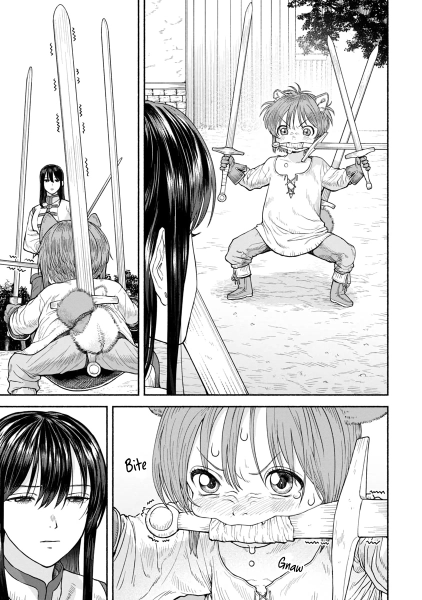 Female Knight and the Kemonomimi Child chapter 9 page 7