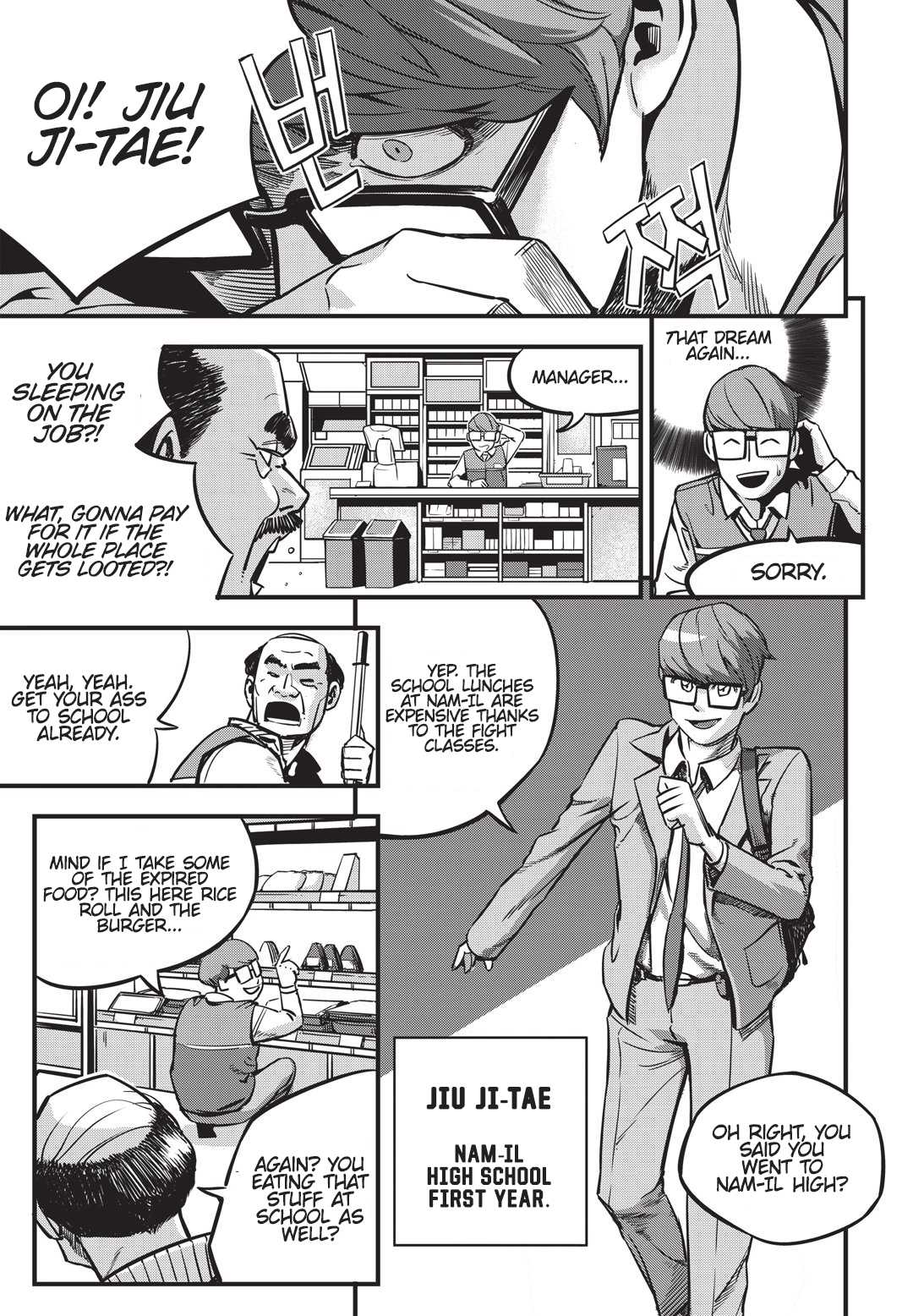 Fight Class 3 chapter 1 page 8