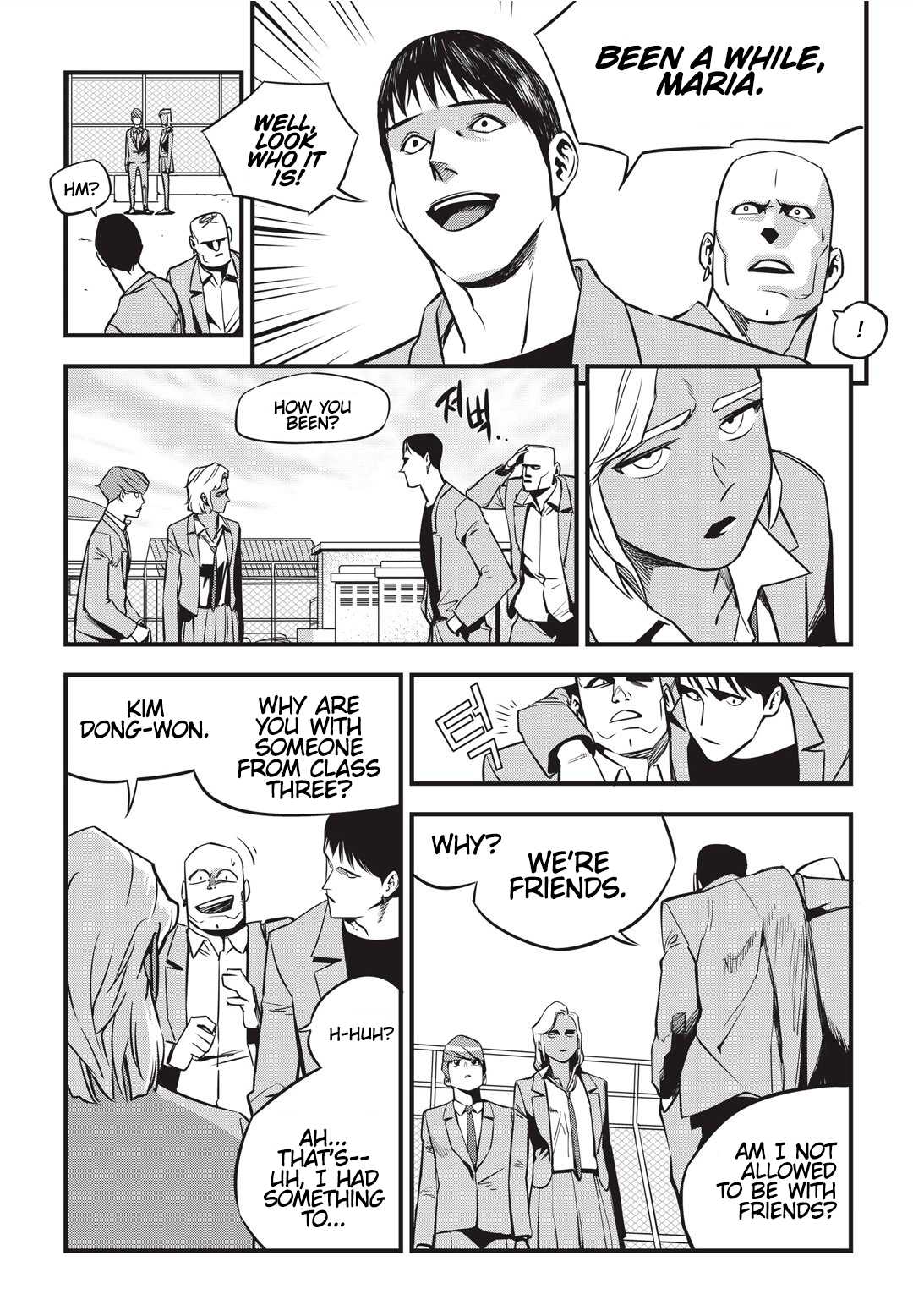 Fight Class 3 chapter 3 page 12