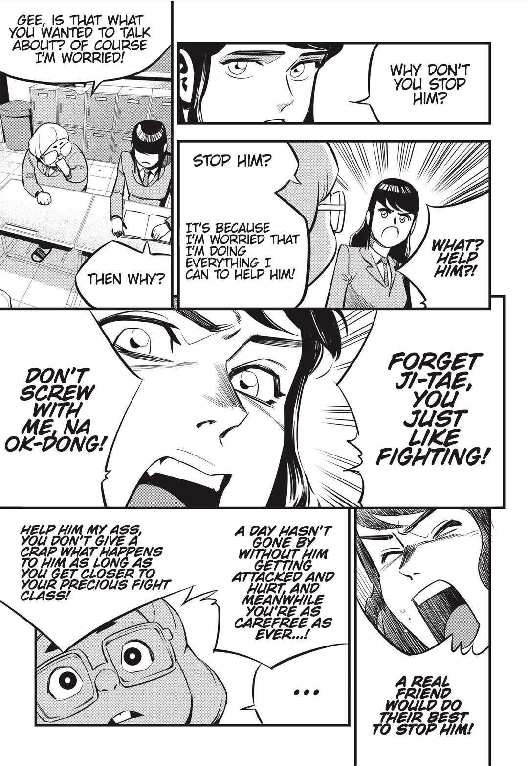 Fight Class 3 chapter 4 page 18