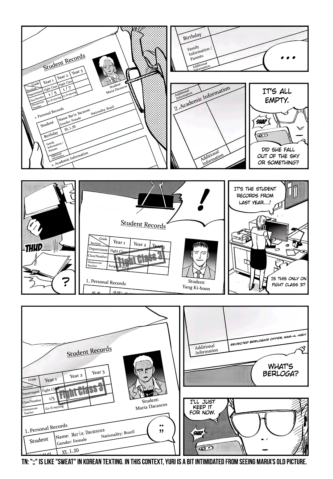 Fight Class 3 chapter 48 page 11