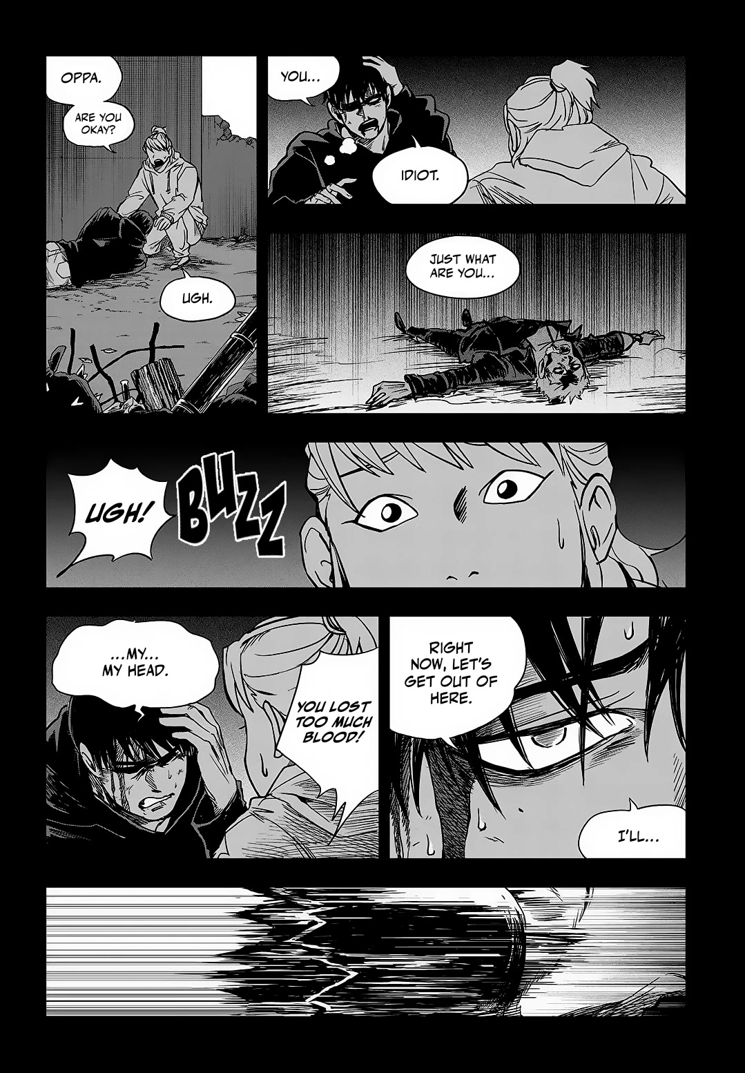 Fight Class 3 chapter 90 page 133