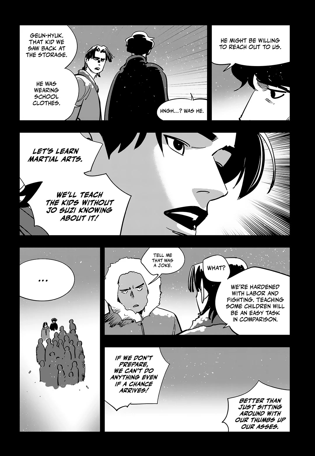 Fight Class 3 chapter 90 page 57