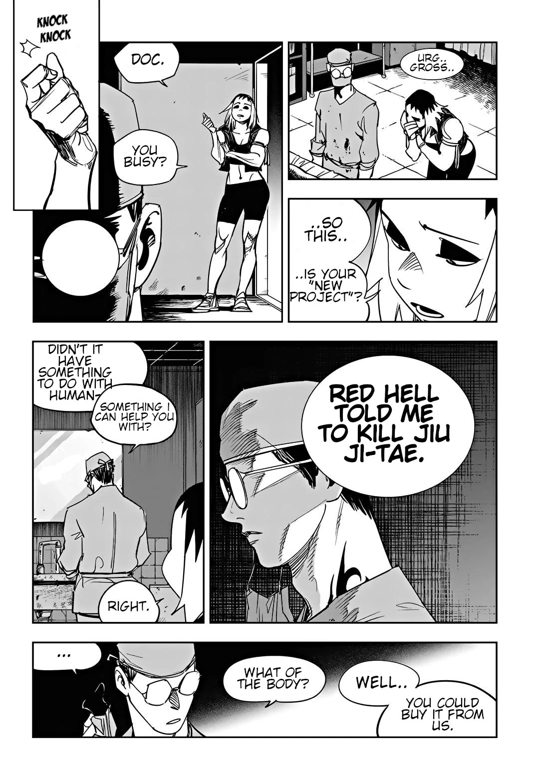 Fight Class 3 chapter 96 page 8