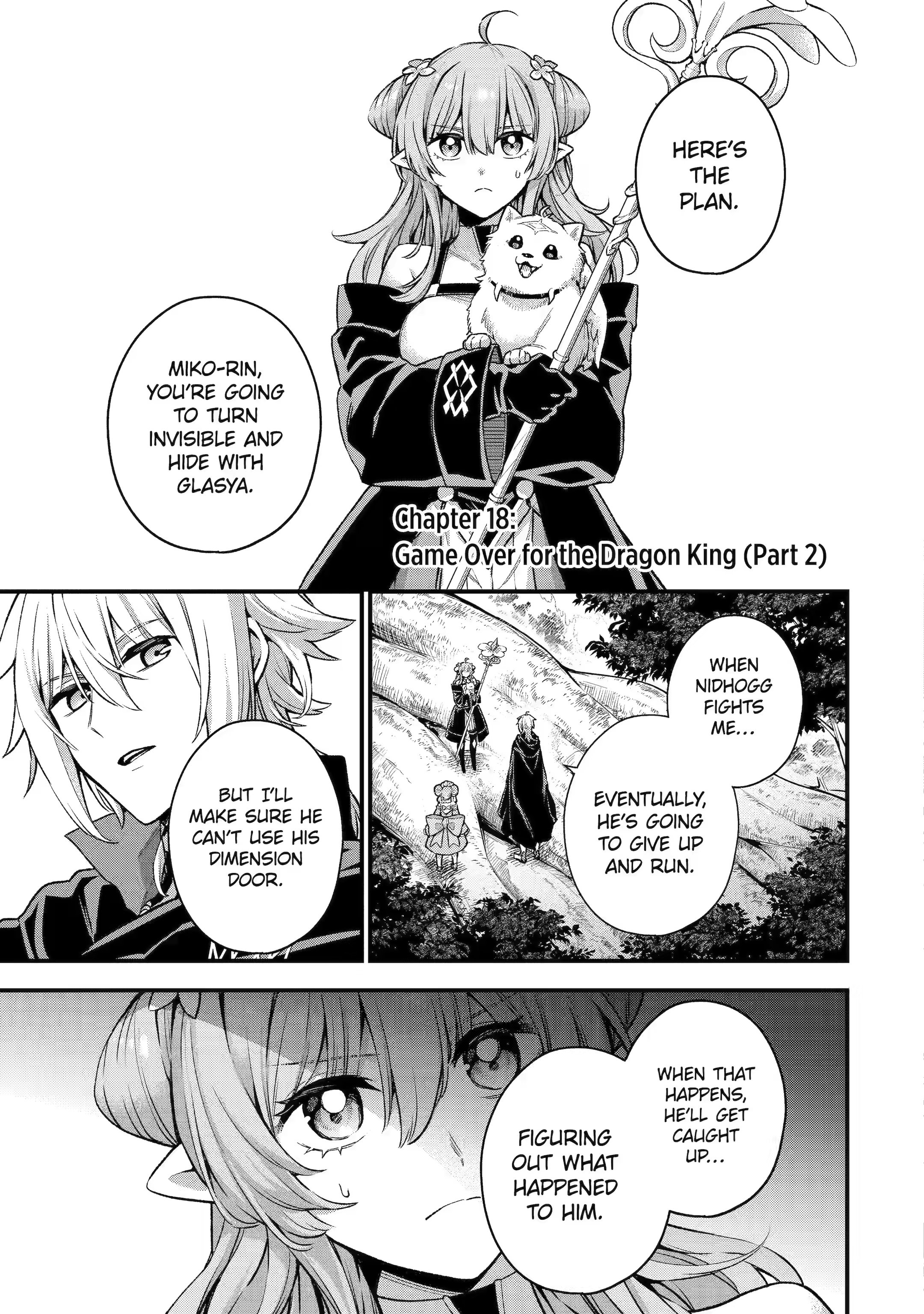 Final Boss Fake-out: The Protagonist Thinks He Killed Me So Now I’m Free! (Official) chapter 18.1 page 1