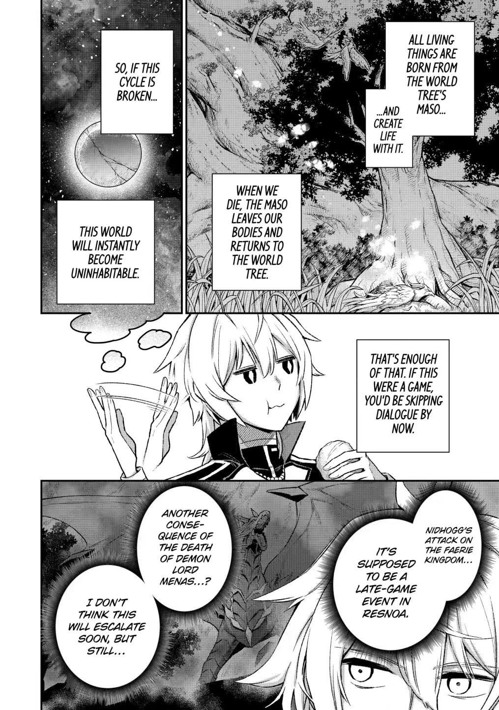 Final Boss Fake-out: The Protagonist Thinks He Killed Me So Now I’m Free! (Official) chapter 8.3 page 5