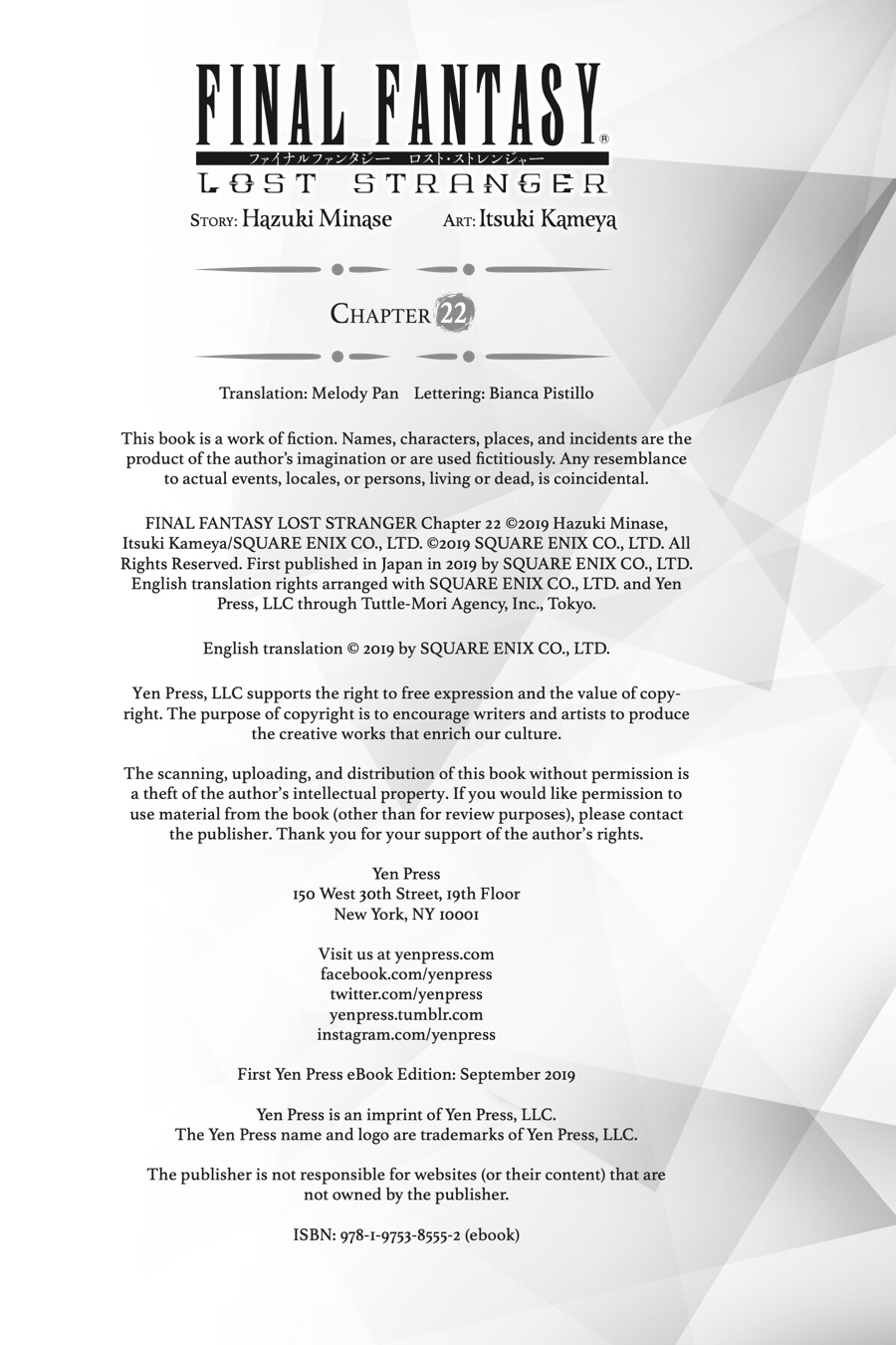 Final Fantasy: Lost Stranger chapter 22 page 36