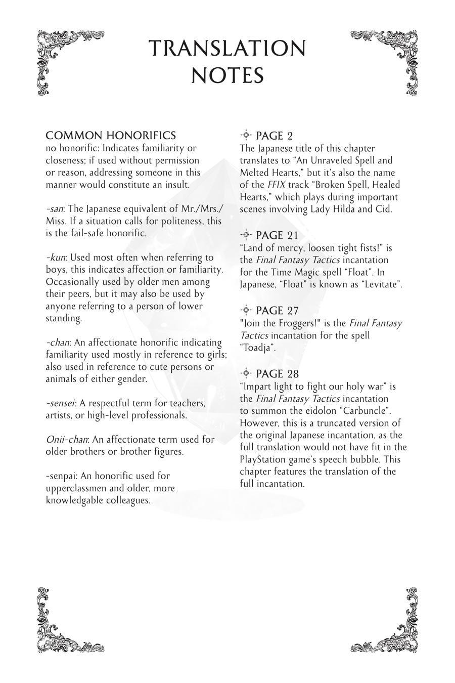 Final Fantasy: Lost Stranger chapter 30 page 33