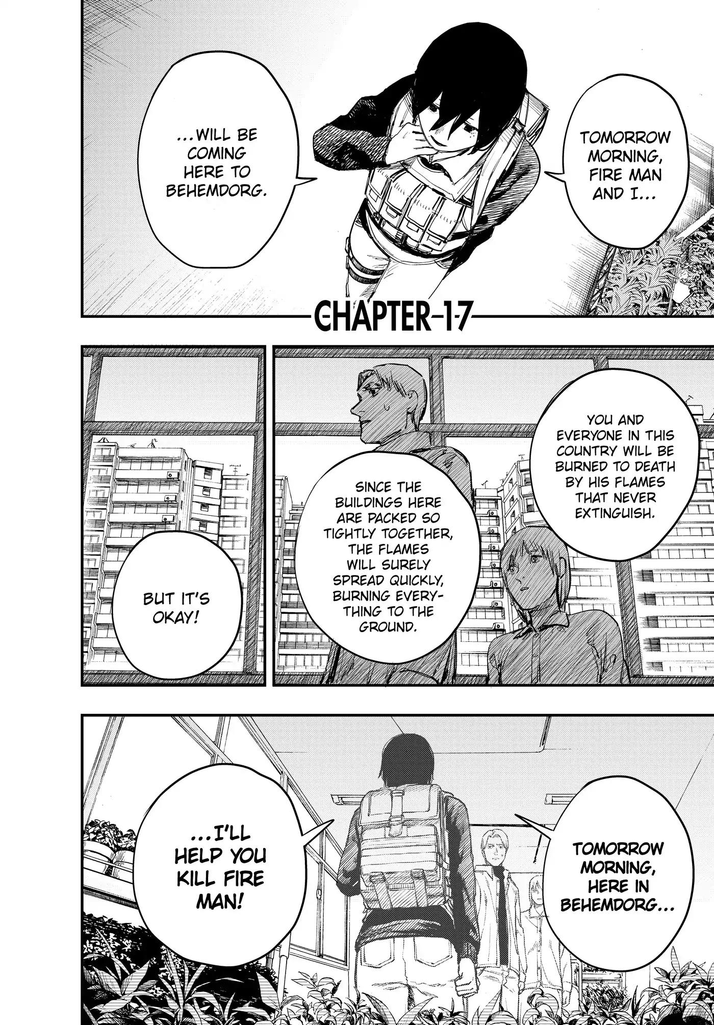 Fire Punch chapter 17 page 1
