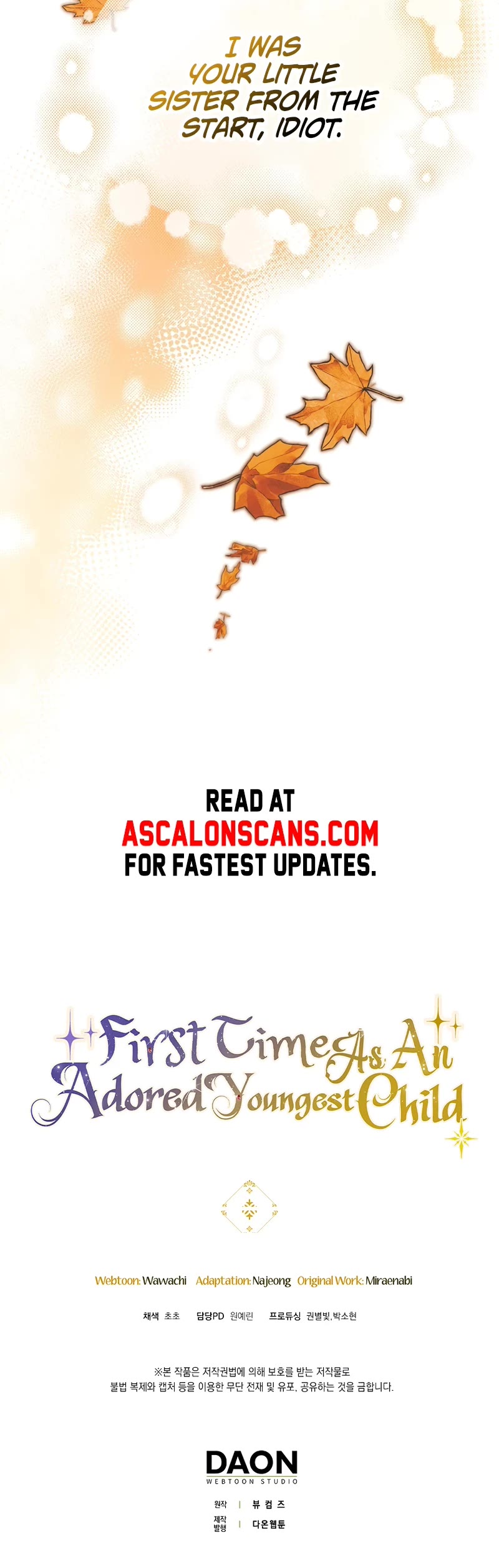 First Time As An Adored Youngest Child chapter 25 page 33