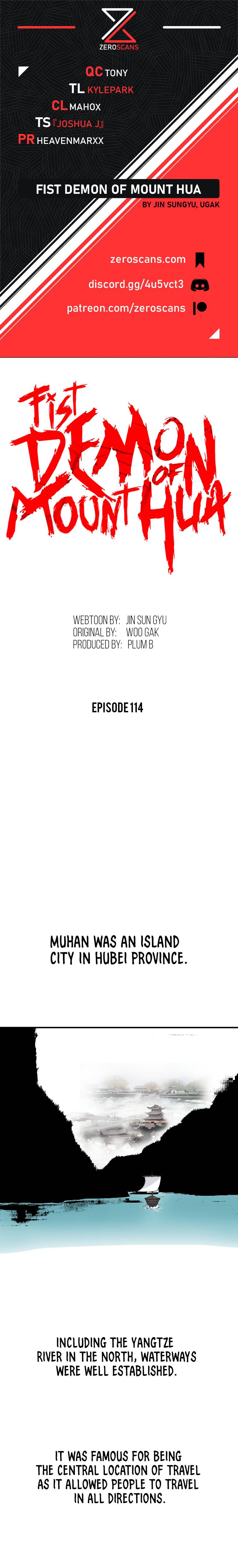 Fist Demon of Mount Hua chapter 114 page 1