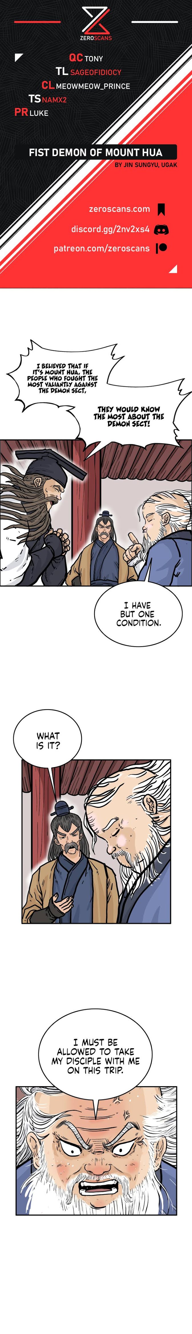 Fist Demon of Mount Hua chapter 14 page 1