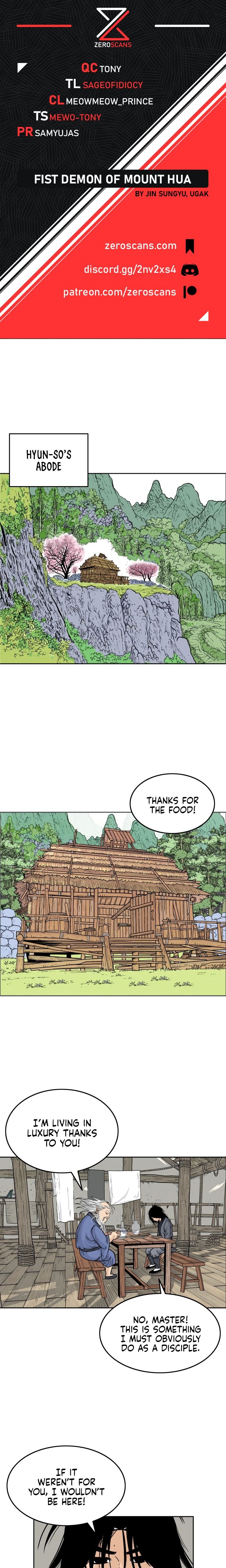 Fist Demon of Mount Hua chapter 3 page 1