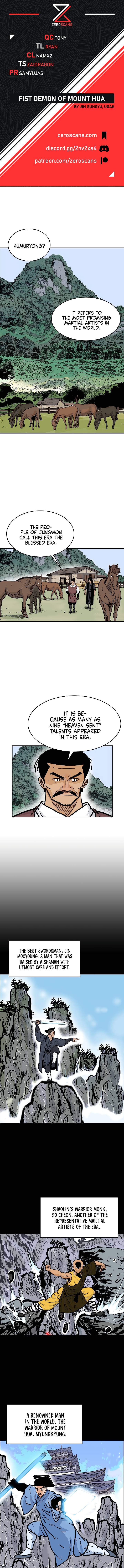 Fist Demon of Mount Hua chapter 39 page 1