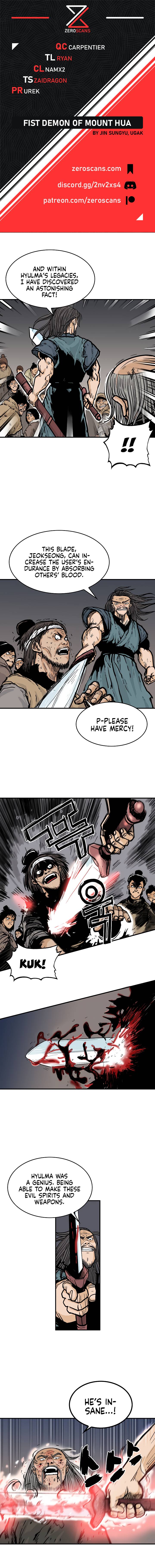 Fist Demon of Mount Hua chapter 45 page 1