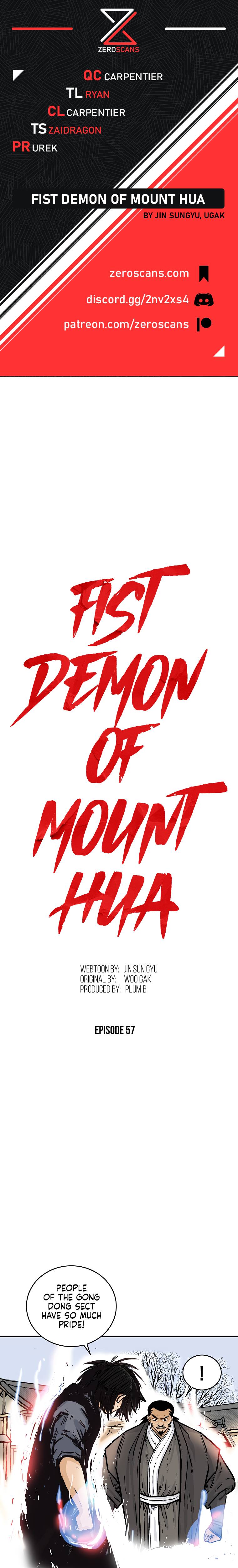 Fist Demon of Mount Hua chapter 57 page 1