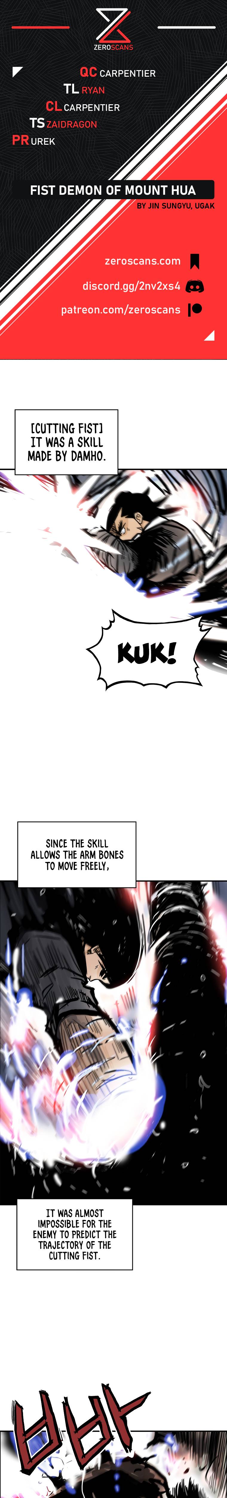 Fist Demon of Mount Hua chapter 58 page 1