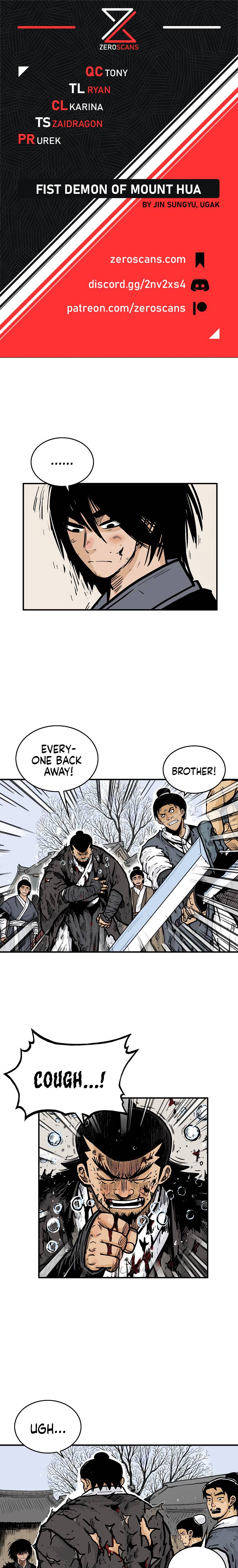 Fist Demon of Mount Hua chapter 59 page 1