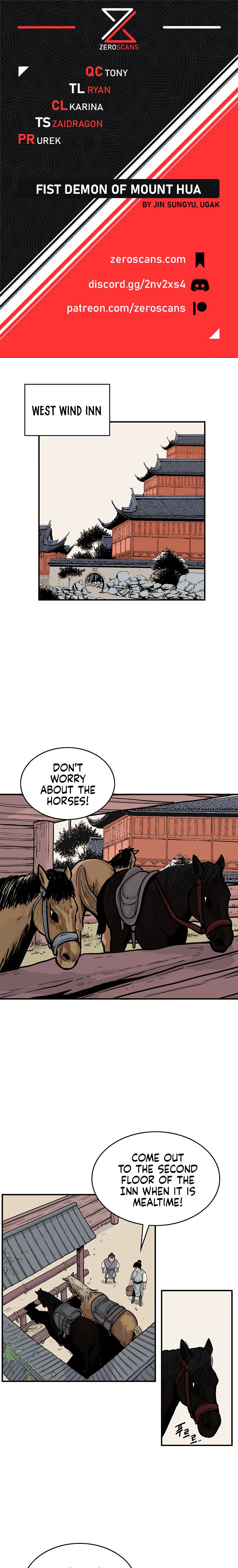 Fist Demon of Mount Hua chapter 61 page 1