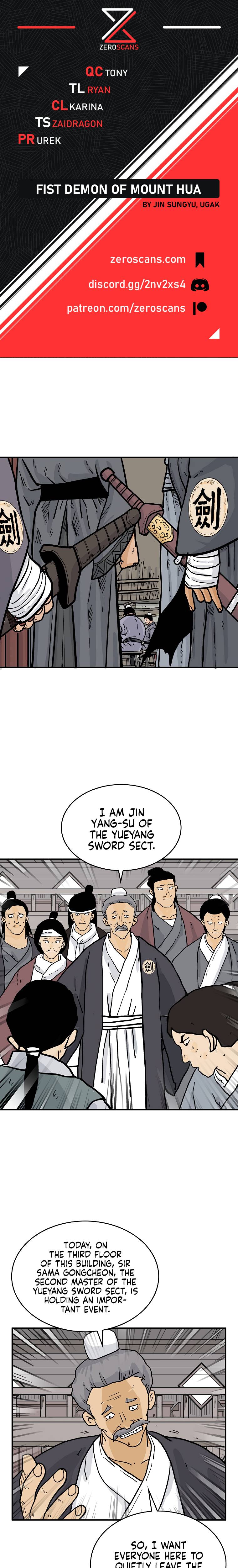 Fist Demon of Mount Hua chapter 62 page 1