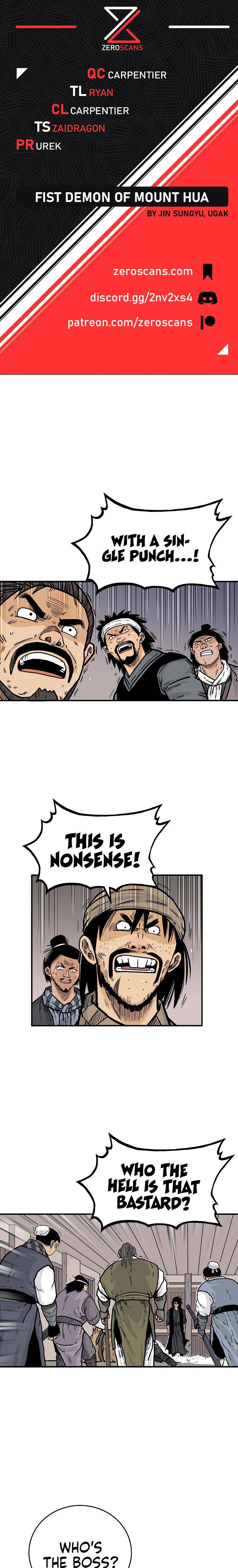 Fist Demon of Mount Hua chapter 69 page 1