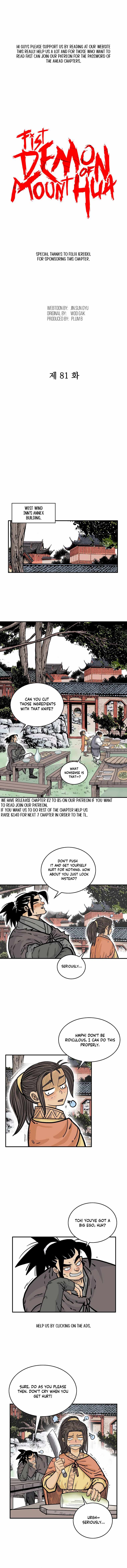 Fist Demon of Mount Hua chapter 81 page 3