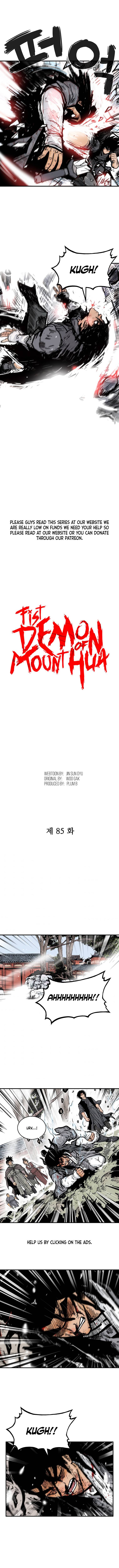 Fist Demon of Mount Hua chapter 85 page 3