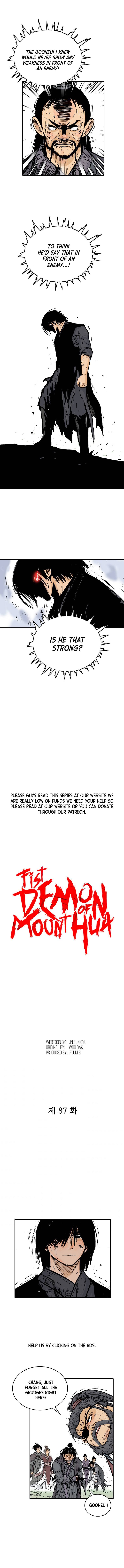 Fist Demon of Mount Hua chapter 87 page 3