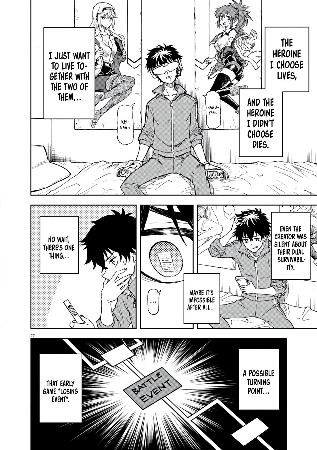 Flowers in Both Arms, Swords in Both Hands: When I Fell Seriously In Love with the Heroines of a Mecha Game, My Whole World Changed chapter 1 page 21