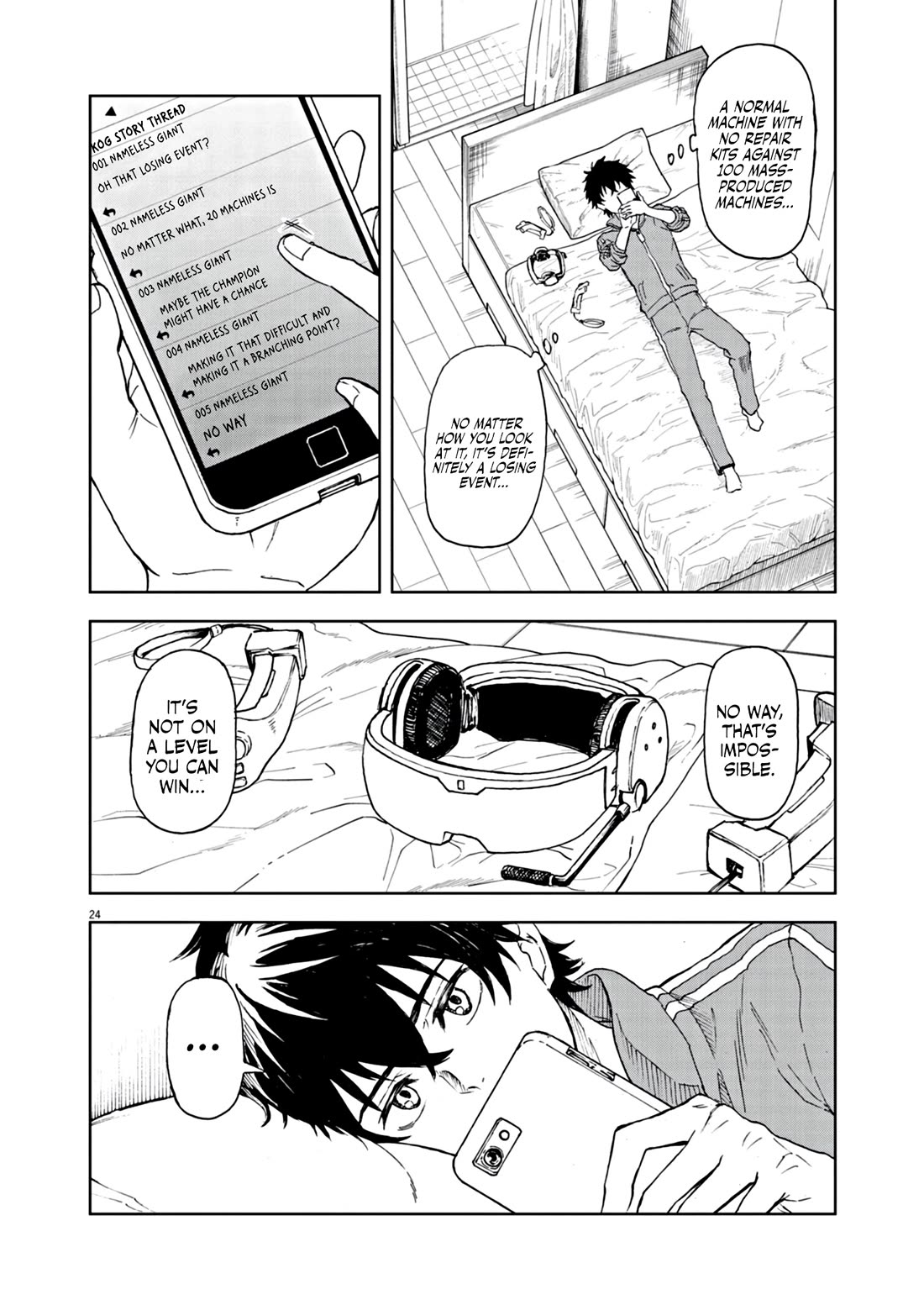 Flowers in Both Arms, Swords in Both Hands: When I Fell Seriously In Love with the Heroines of a Mecha Game, My Whole World Changed chapter 1 page 23