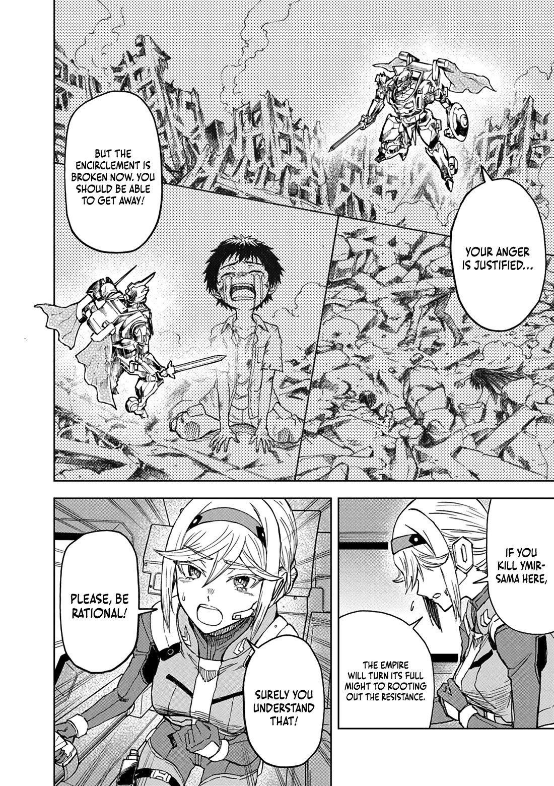 Flowers in Both Arms, Swords in Both Hands: When I Fell Seriously In Love with the Heroines of a Mecha Game, My Whole World Changed chapter 13 page 12