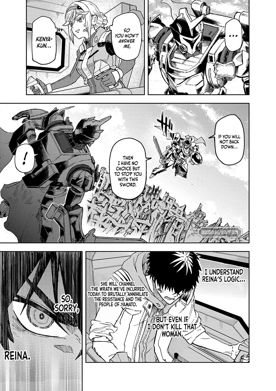 Flowers in Both Arms, Swords in Both Hands: When I Fell Seriously In Love with the Heroines of a Mecha Game, My Whole World Changed chapter 13 page 13