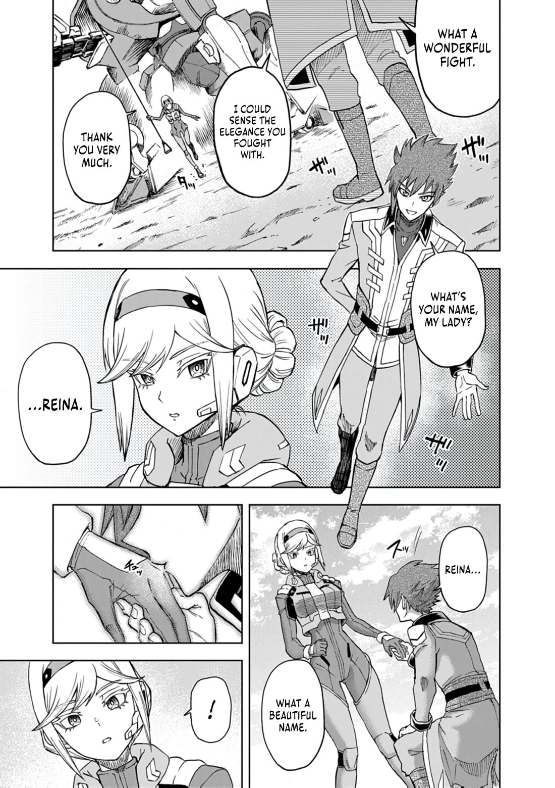 Flowers in Both Arms, Swords in Both Hands: When I Fell Seriously In Love with the Heroines of a Mecha Game, My Whole World Changed chapter 17 page 32