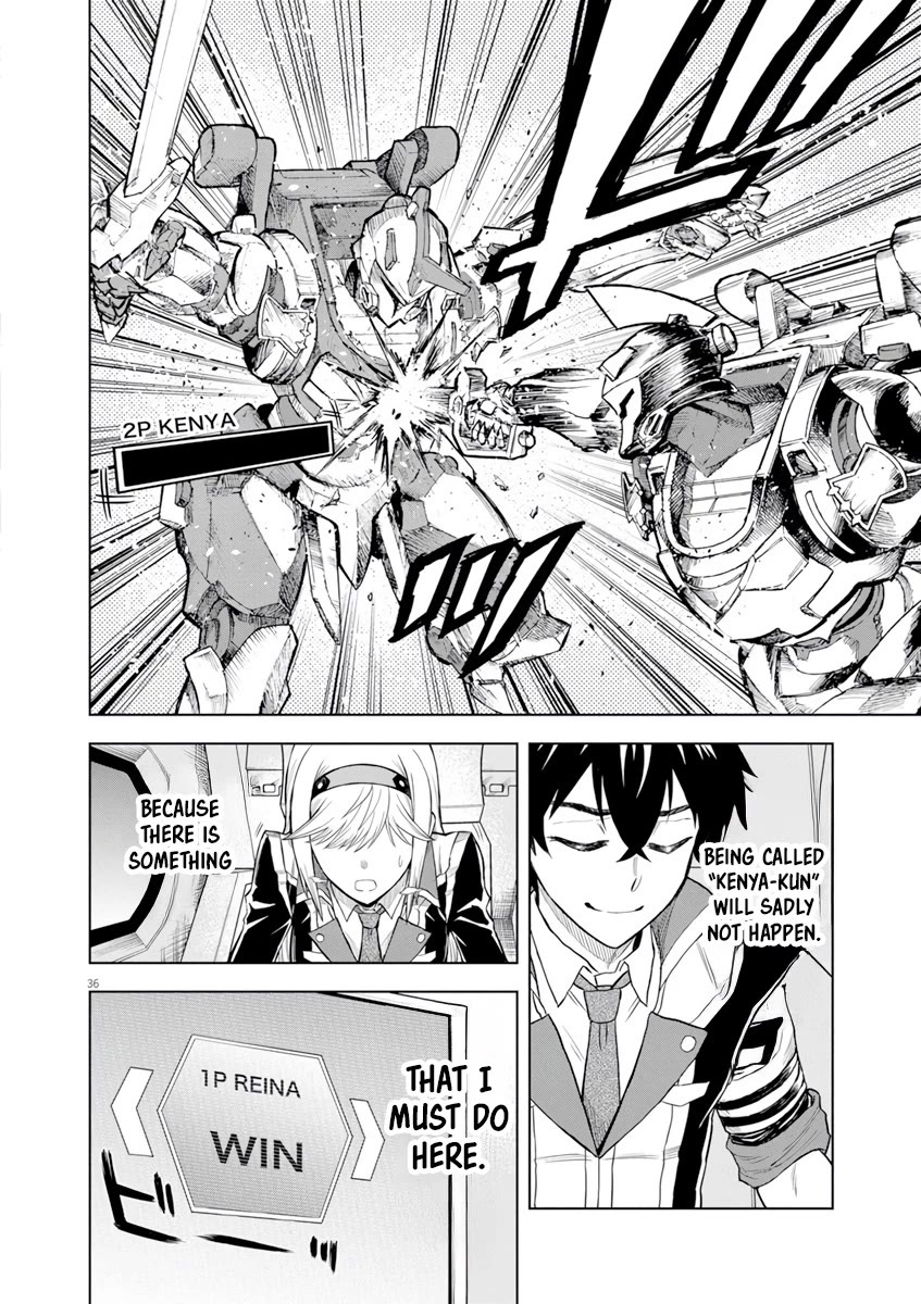 Flowers in Both Arms, Swords in Both Hands: When I Fell Seriously In Love with the Heroines of a Mecha Game, My Whole World Changed chapter 4 page 35