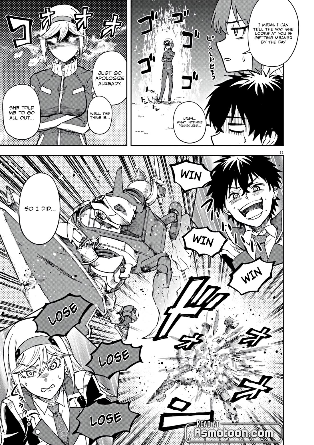 Flowers in Both Arms, Swords in Both Hands: When I Fell Seriously In Love with the Heroines of a Mecha Game, My Whole World Changed chapter 6 page 12