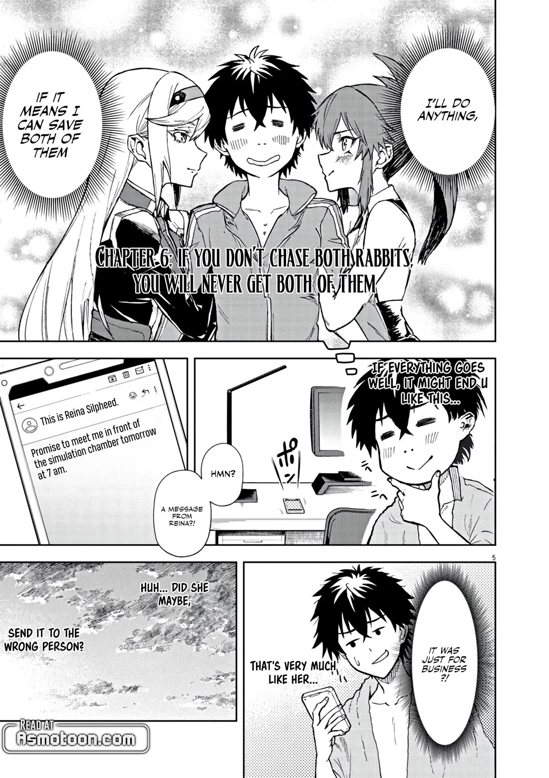 Flowers in Both Arms, Swords in Both Hands: When I Fell Seriously In Love with the Heroines of a Mecha Game, My Whole World Changed chapter 6 page 6