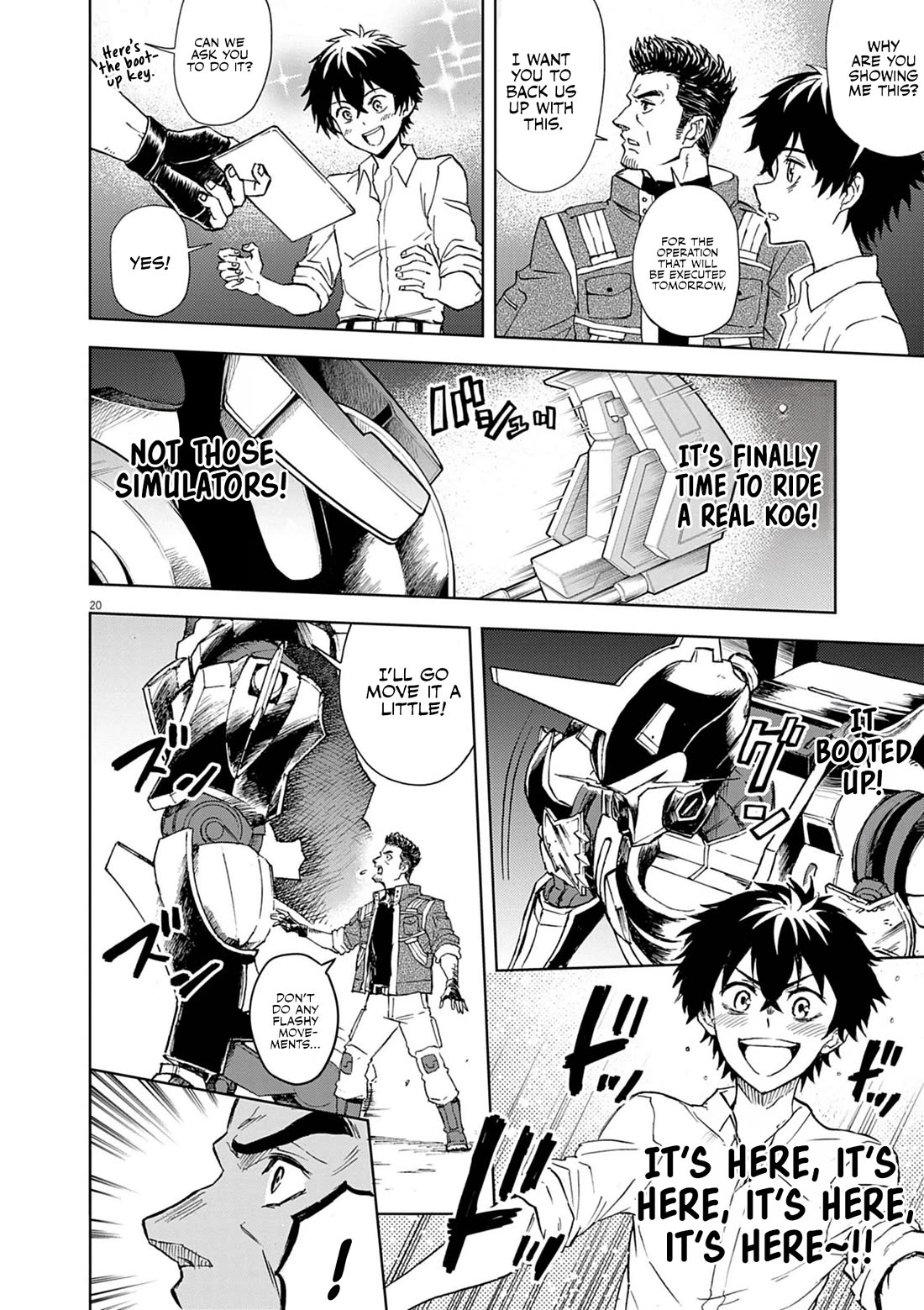 Flowers in Both Arms, Swords in Both Hands: When I Fell Seriously In Love with the Heroines of a Mecha Game, My Whole World Changed chapter 8 page 20