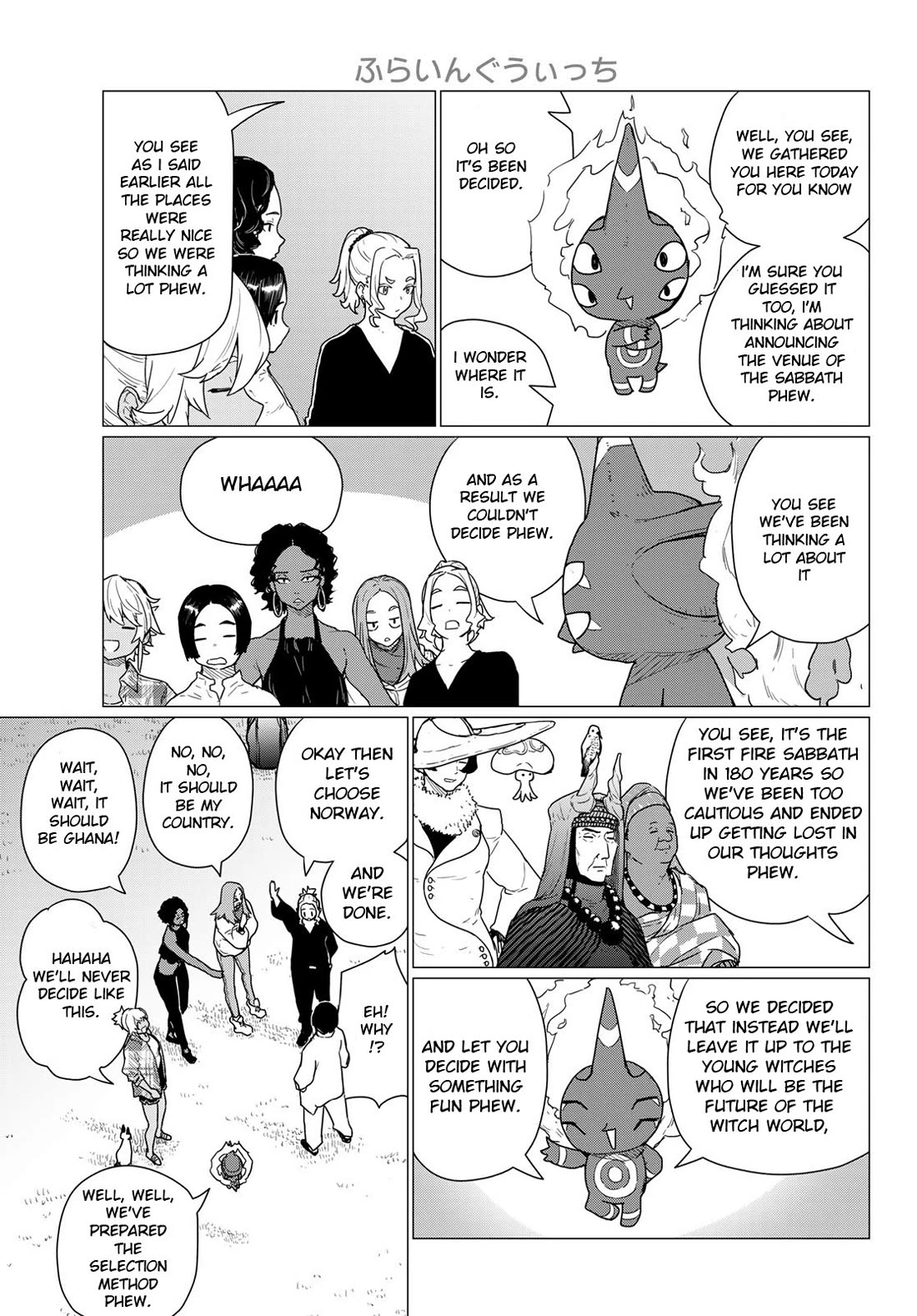 Flying Witch (ISHIZUKA Chihiro) chapter 81 page 21