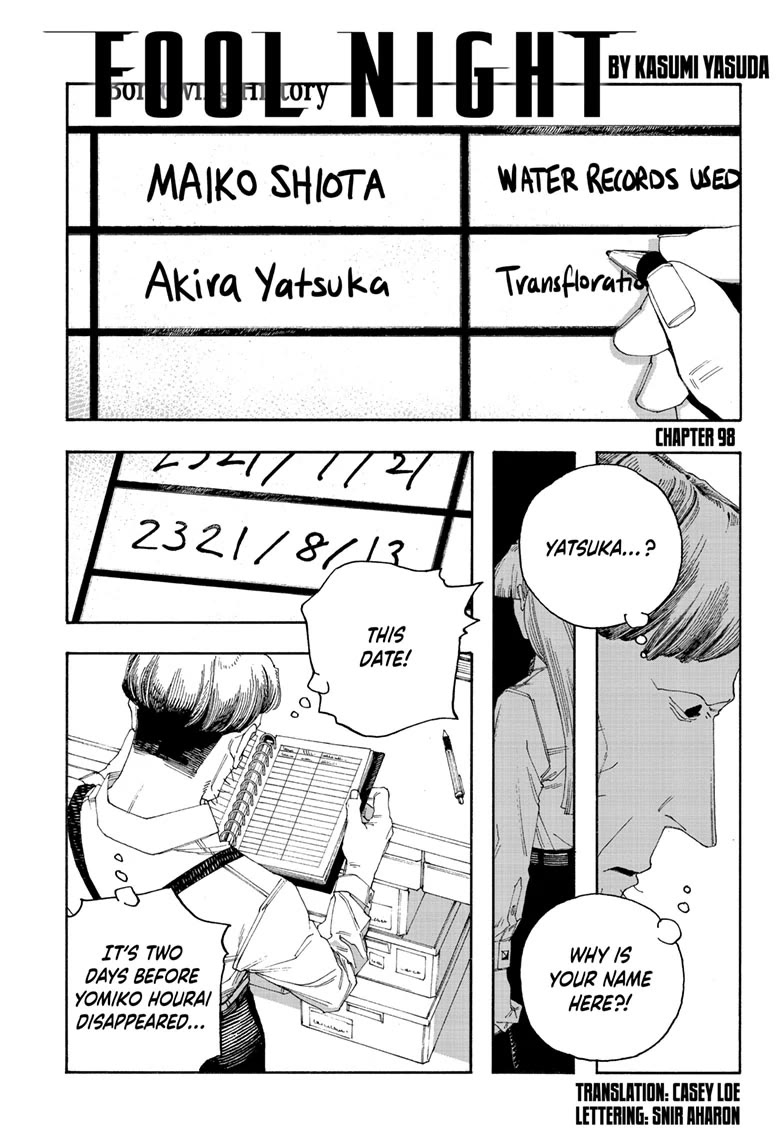 Fool Night chapter 98 page 1