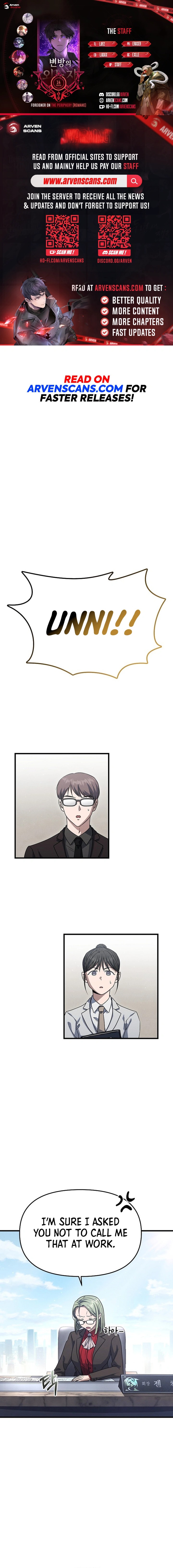 Foreigner On The Periphery (Remake) chapter 14 page 1