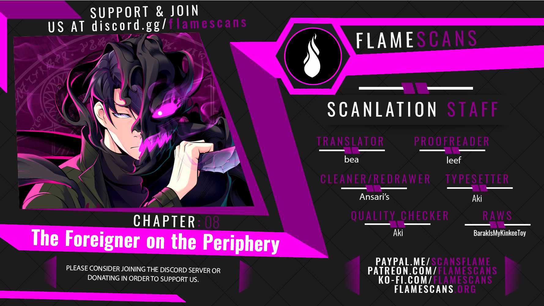 Foreigner on the Periphery chapter 8 page 1