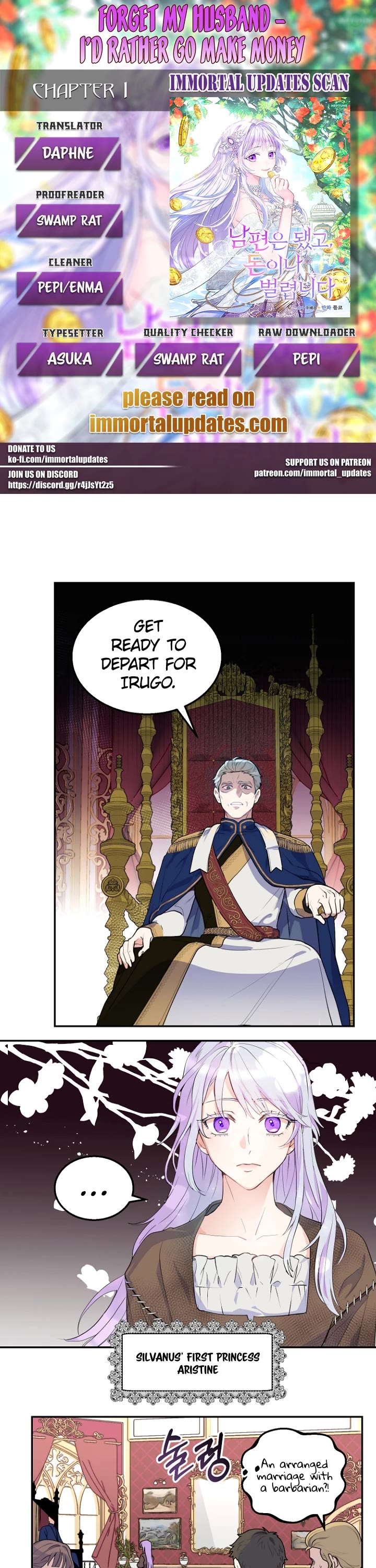 Forget About My Husband, I'd Rather Go Make Money chapter 1 page 1