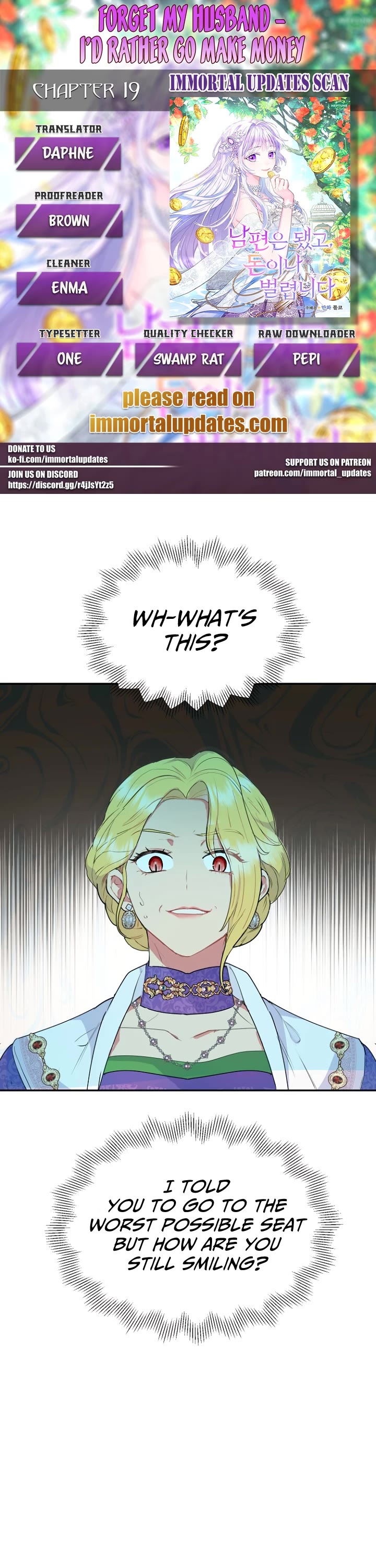 Forget About My Husband, I'd Rather Go Make Money chapter 19 page 1