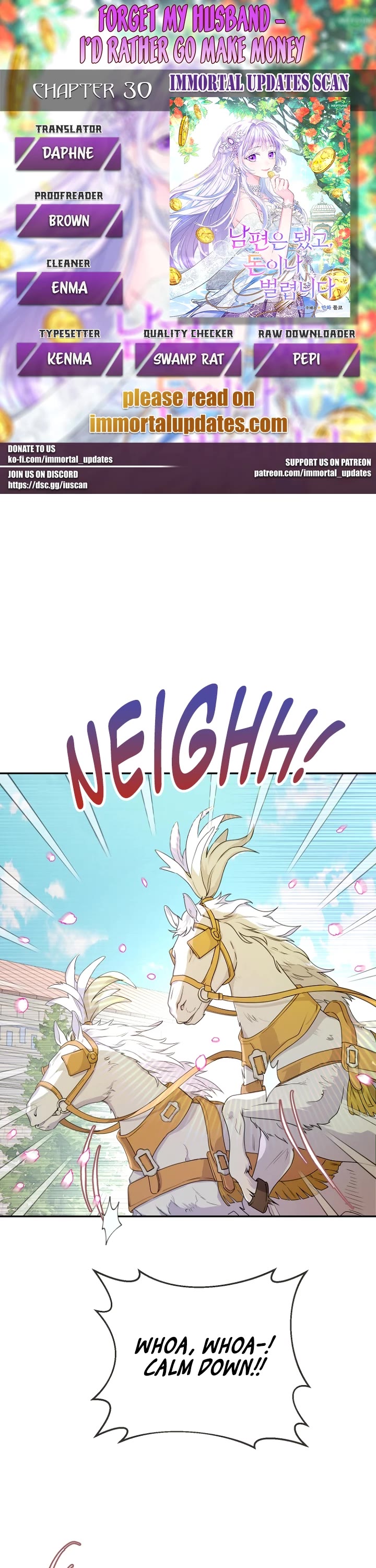 Forget About My Husband, I'd Rather Go Make Money chapter 30 page 1