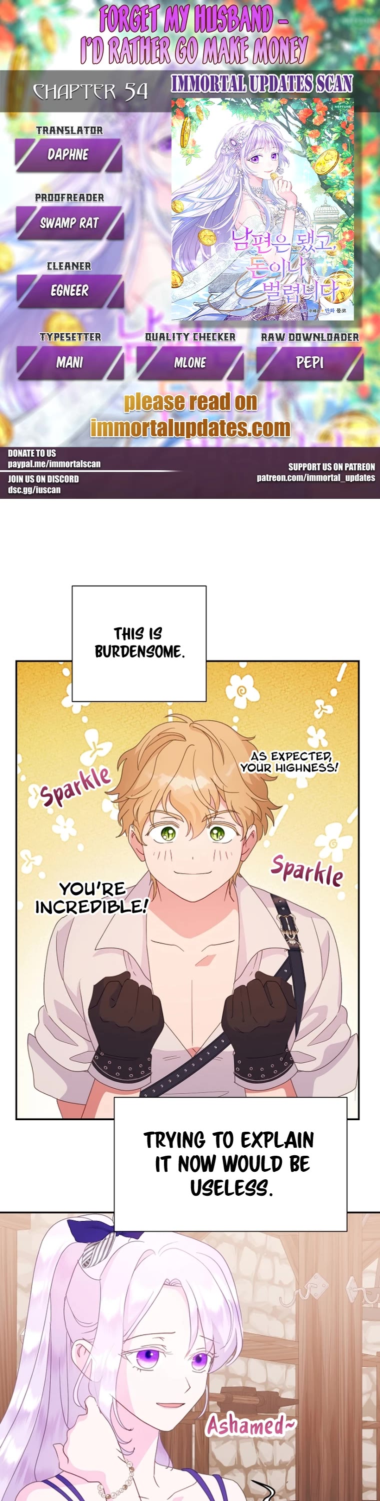 Forget About My Husband, I'd Rather Go Make Money chapter 54 page 1