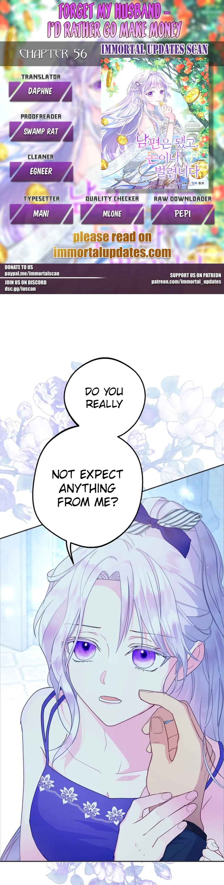 Forget About My Husband, I'd Rather Go Make Money chapter 56 page 1