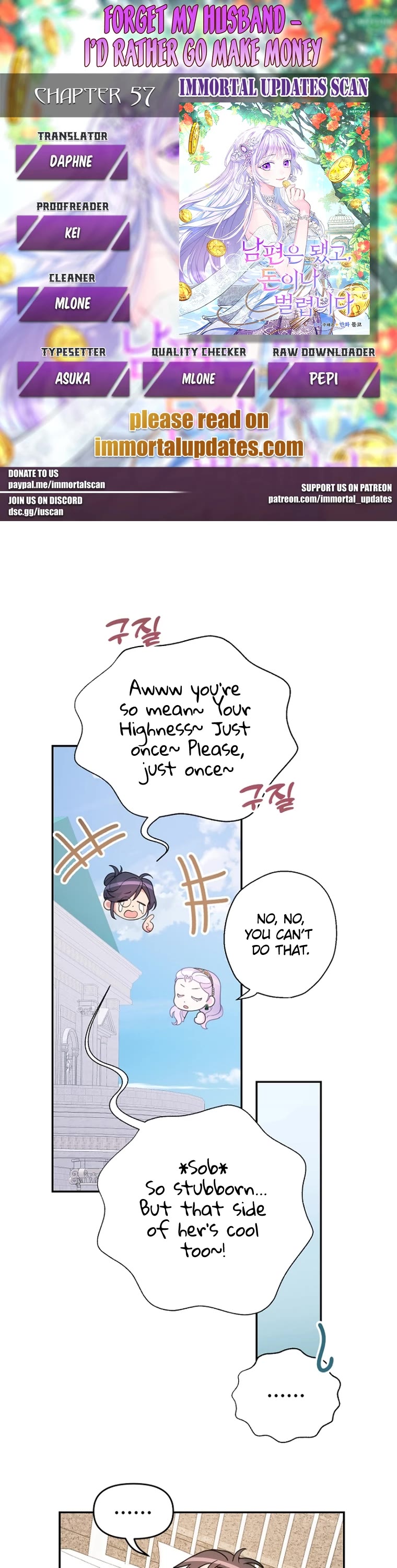 Forget About My Husband, I'd Rather Go Make Money chapter 57 page 1