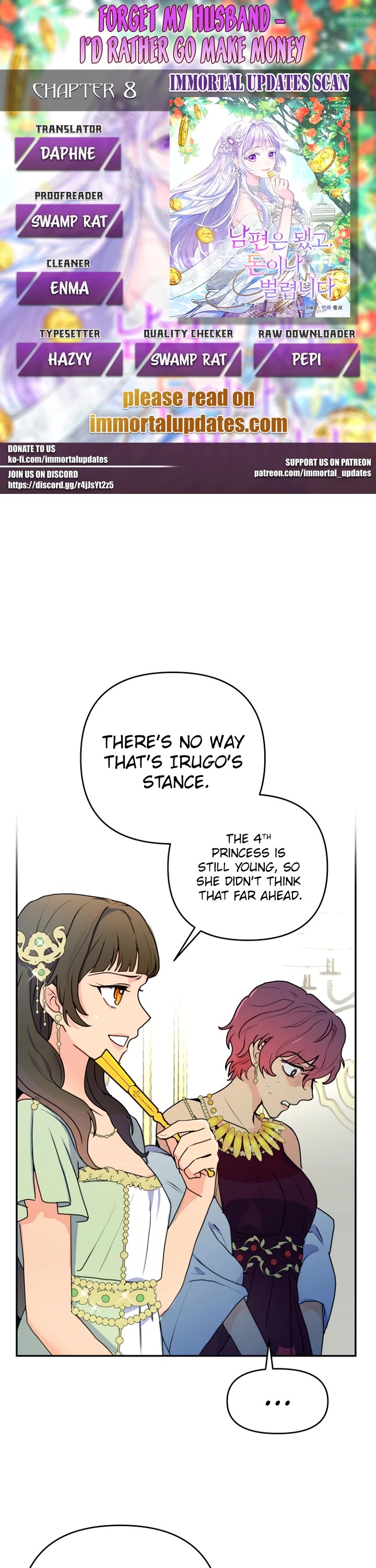 Forget About My Husband, I'd Rather Go Make Money chapter 8 page 1