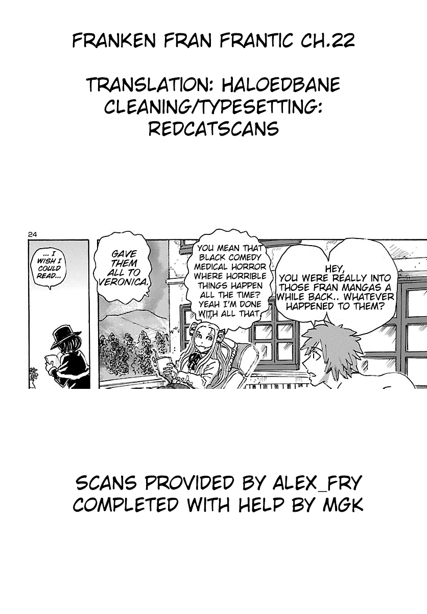 Franken Fran Frantic chapter 22 page 25