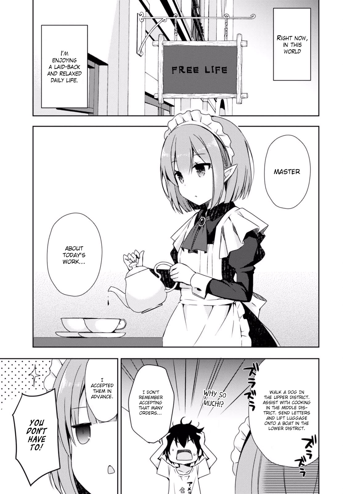 Free Life chapter 1 page 9